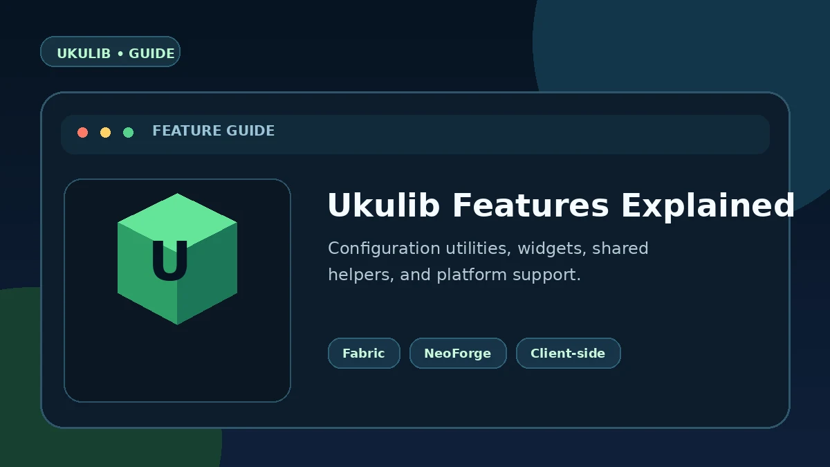 Ukulib Features Explained: What the Library Provides graphic