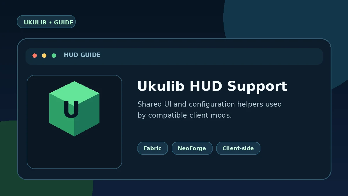 Ukulib HUD and Configuration Basics for Players graphic
